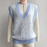 Knitted Vest Acrylic Sweater