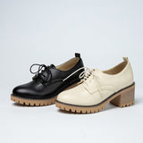 Leather Autumn Single Shoes
