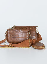 Harvey Croc Multi Pocket Bag