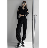 High End Elastic Waist Sports Pants