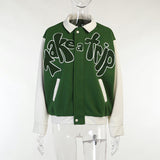 Green Zipper Jacket