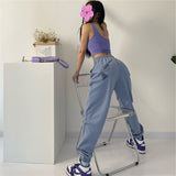 Athletic Women's Loose-fitting Printed Sweatpants