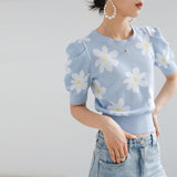 Elegant Floral T-shirts