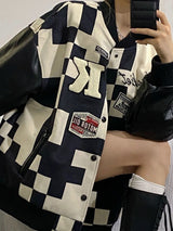 Hip-hop Long-sleeved Baseball Uniform Jacket
