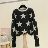 Star Knitted Sweater