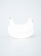 Recycled PU State of Mind Bag White Croc