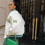 Retro Style Baseball Uniform Jacket