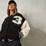 PU Stitching Baseball Jacket