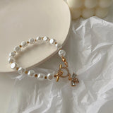 Pearl Pendant Bracelet