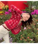 Retro Spring Two piece Sweater