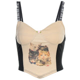 Printed Sexy Camisole Top