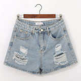 High Waist Fashion Denim Shorts