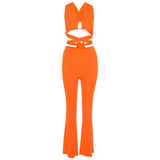 Slim Bootcut Trousers Suit