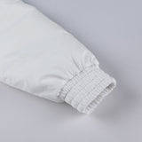 Zipper Short Padded Coat