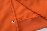 Orange Baseball Jacket