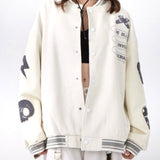 Loose Casual Baseball Jacket