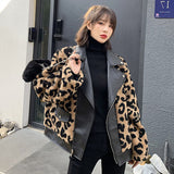 Fur Coat With Leather Collar