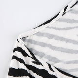 Contrast Color Halterneck Slim Fit Cropped Camisole