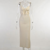 Tie Sling Maxi Dress