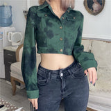 Green Short Frock Jacket