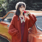 White Knitted Cardigan