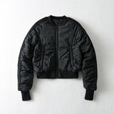 Short Bomber Cotton Jacket