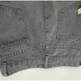 Slit Mopping Vintage Loose High Waist Jeans