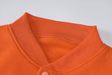 Orange Baseball Jacket