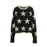 Star Knitted Sweater