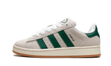 Adidas Campus 00s Crystal White Dark Green
