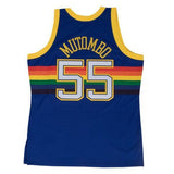 Dikembe Mutombo Denver Nuggets Hardwood Classics Throwback Swingman Jersey