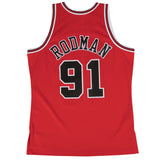 Dennis Rodman Chicago Bulls Hardwood Classics Throwback Swingman Jersey