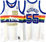 Dikembe Mutombo Denver Nuggets Hardwood Classics Throwback Swingman Jersey