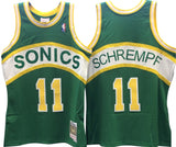 Detlef Schrempf Seattle Supersonics Hardwood Classics Throwback Swingman Jersey