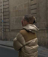 DOUDOUNE THE NORTH FACE BROWN LIGHT NUPTSE
