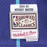 Muggsy Bogues Charlotte Hornets Hardwood Classics Throwback Swingman Jersey