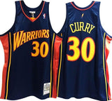 Stephen Curry Golden State Warriors Hardwood Classics Throwback 2009-10 Jersey