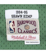 Shawn Kemp Seattle Supersonics Hardwood Classics Throwback Swingman Jersey