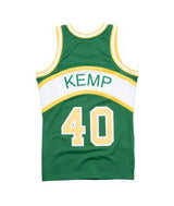 Shawn Kemp Seattle Supersonics Hardwood Classics Throwback Swingman Jersey