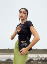 Recycled PU Harlem Bag Black