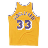 Kareem Abdul-Jabbar Los Angeles Lakers Hardwood Classics Throwback Swingman Jersey