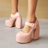 Chunky Heel Sandals