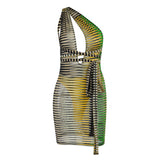 Tight Sexy Show Chest Dress