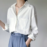 Chiffon Long-sleeved Shirt