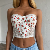 Flowers Tube Top