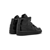 Air Jordan 1 Mid SE Triple Black Patent