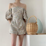 New Thin Square Collar Shorts