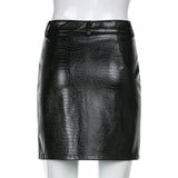 High Waist Slim Sexy Split Hip Skirt