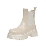 British Style Mid Tube Boots