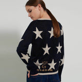 Star Knitted Sweater